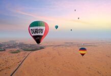 Hot Air Balloon Dubai: Soar Above the Arabian Desert