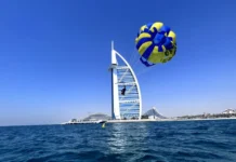 Parasailing in Abu Dhabi – Soar Above the Corniche for an Aerial Water Adventure